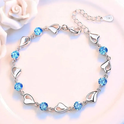 Crystal Charm Bracelet