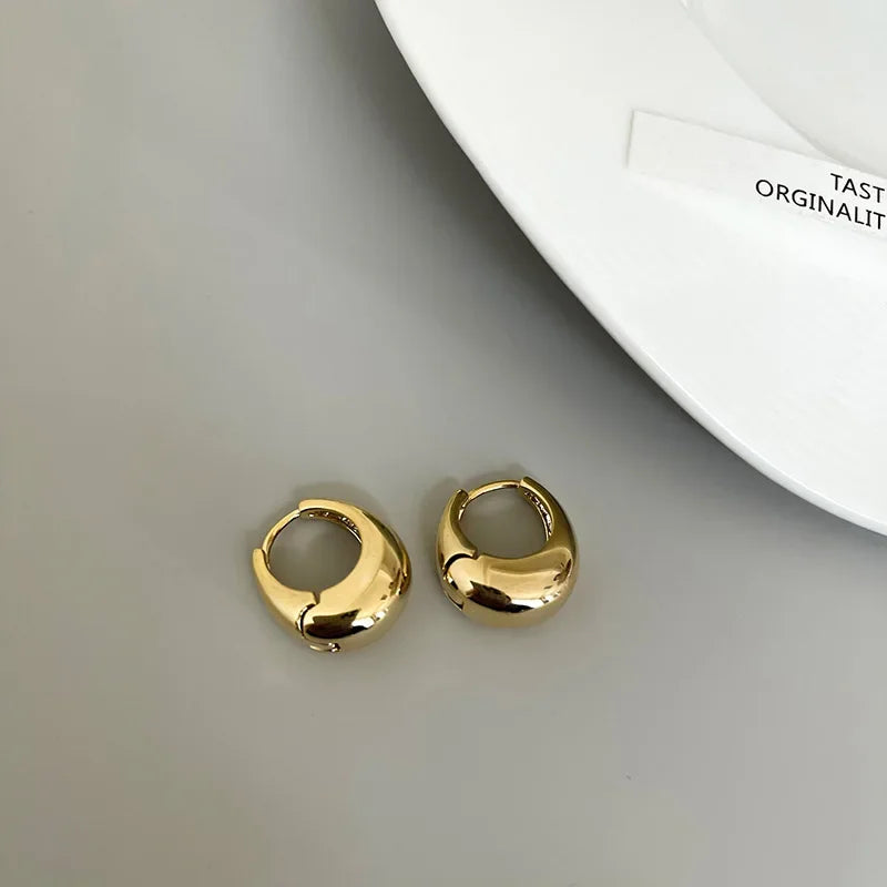 Gold Hoop Earrings