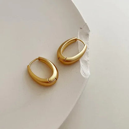 Gold Hoop Earrings