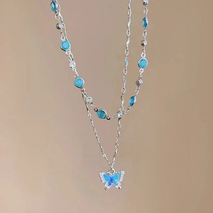 Crystal Choker Chain