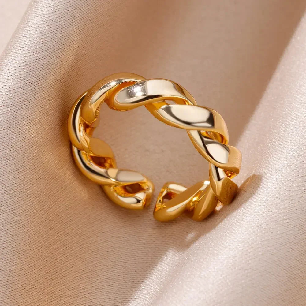 Gold Heart Ring