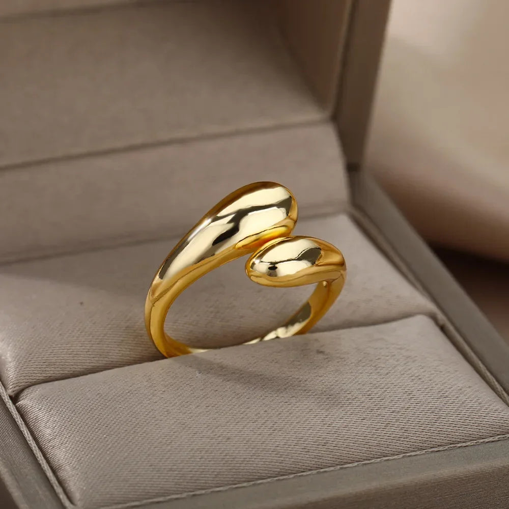 Gold Heart Ring