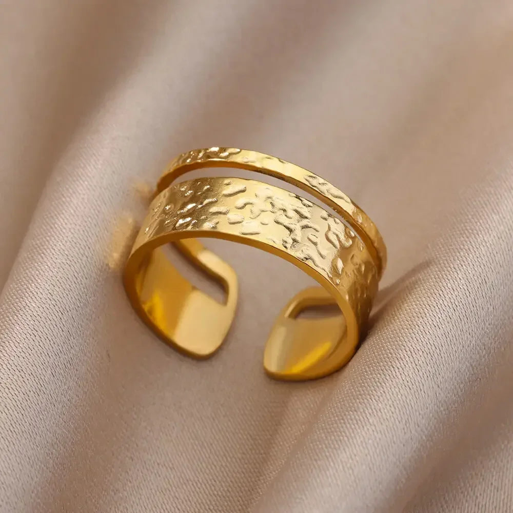 Gold Heart Ring