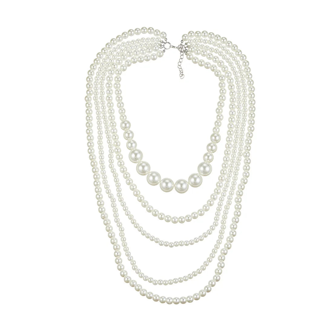 Multilayer Pearl Necklace