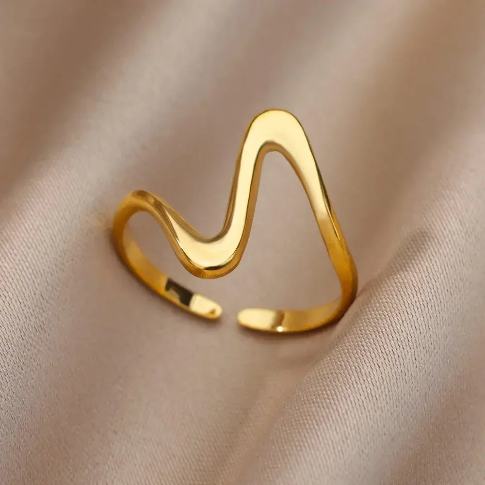 Gold Heart Ring