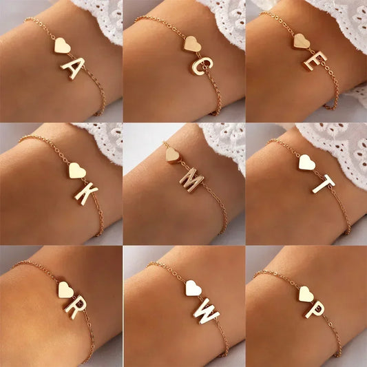 English Letter Bracelet