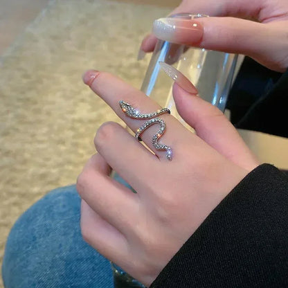 Gothic Snake Ring