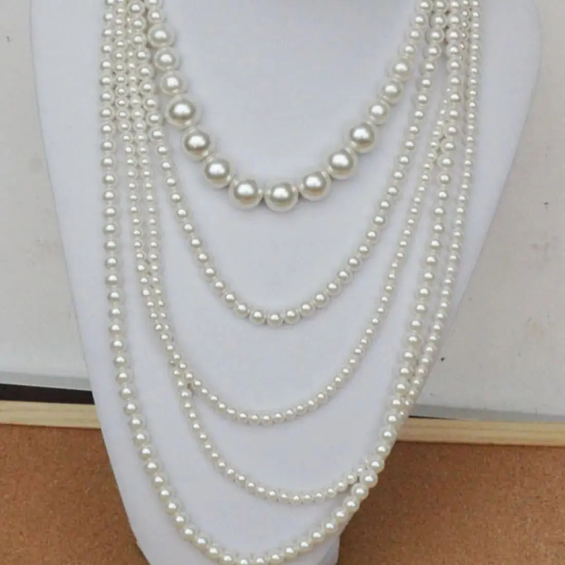 Multilayer Pearl Necklace