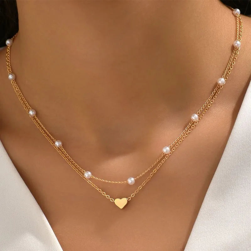 Pearl Necklace Set