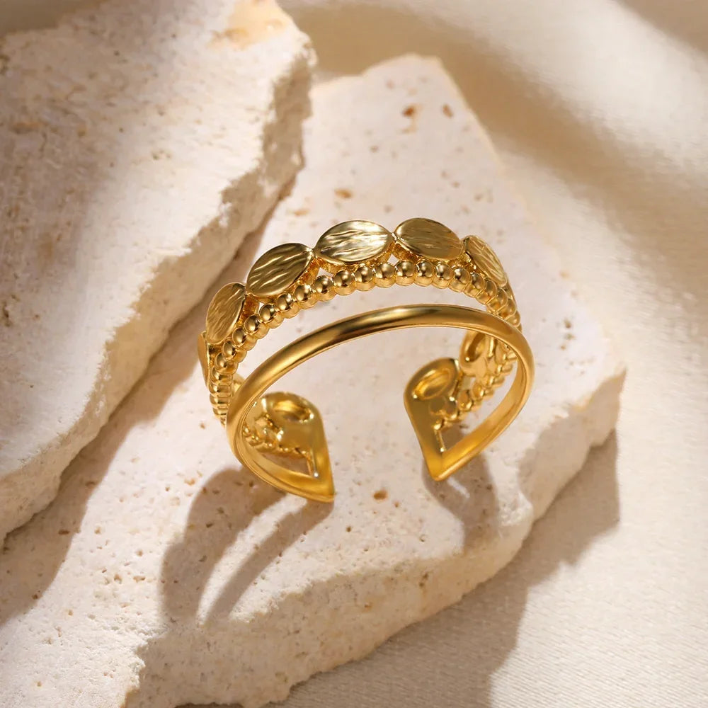 Gold Heart Ring