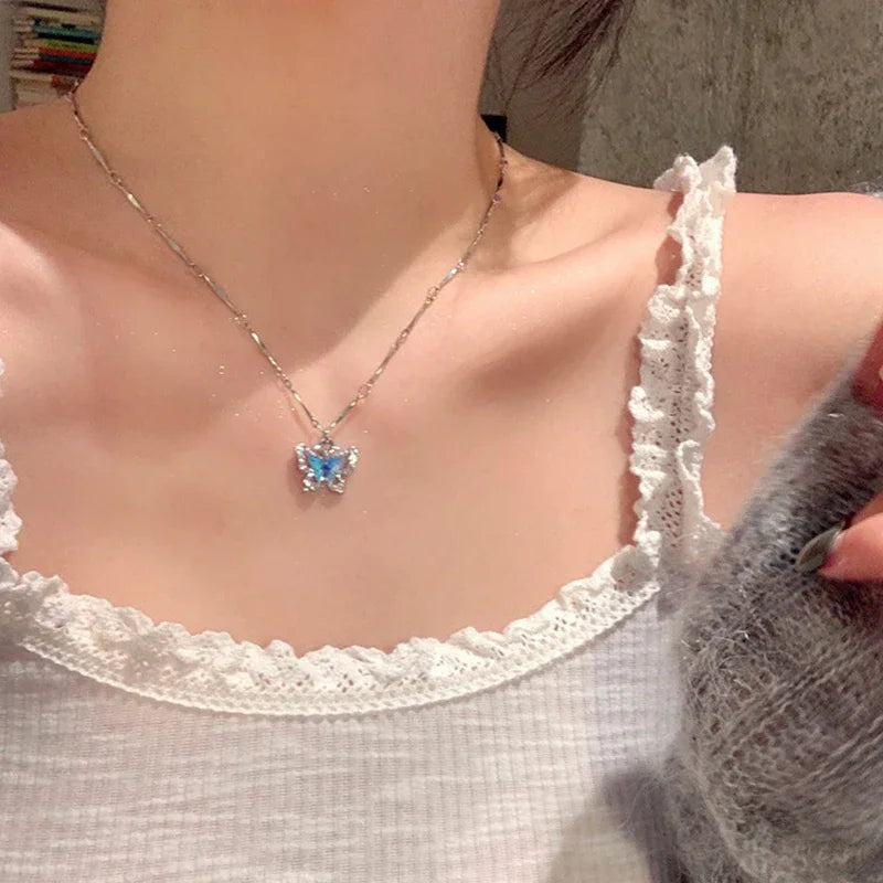 Crystal Choker Chain