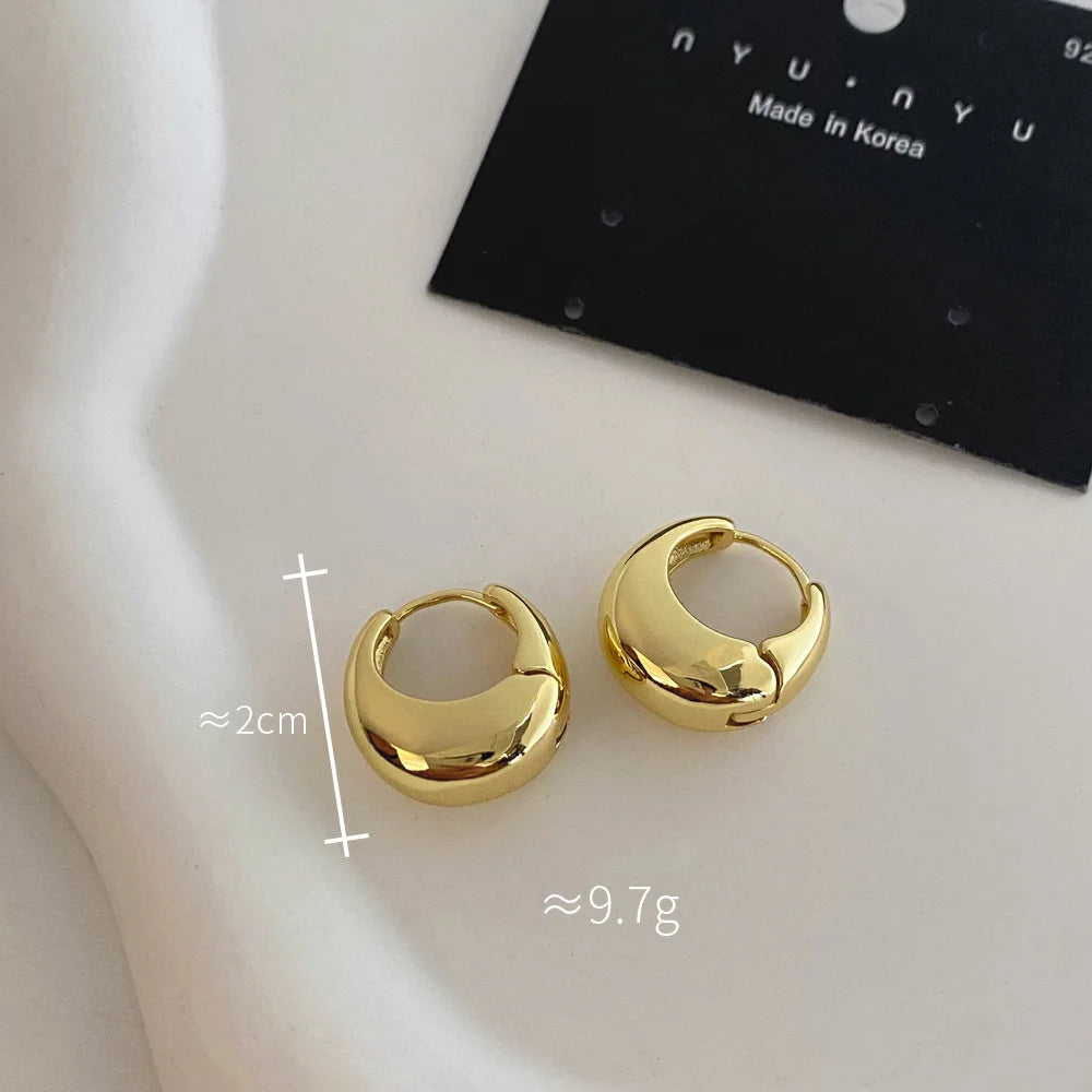 Gold Hoop Earrings