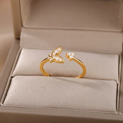 Gold Heart Ring