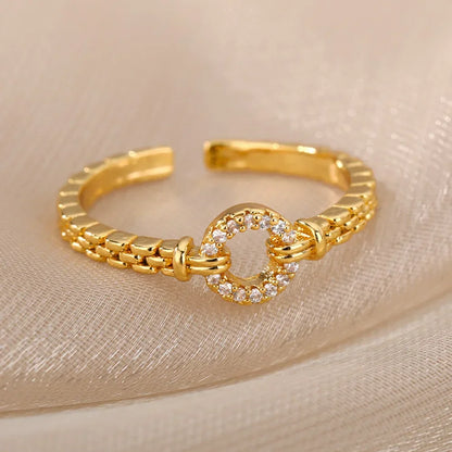 Gold Heart Ring