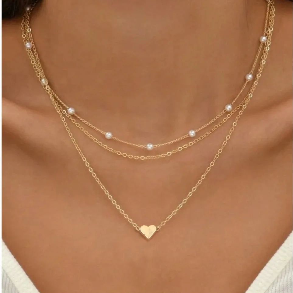 Pearl Necklace Set