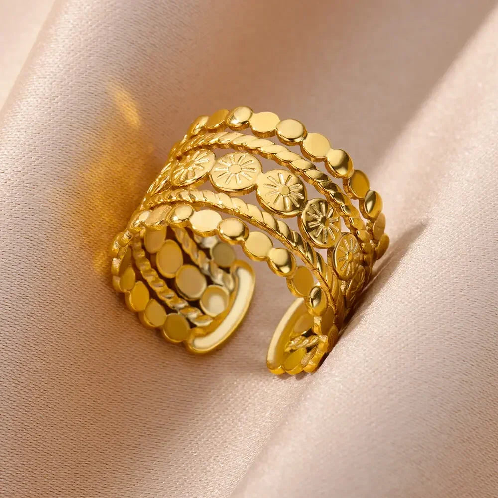 Gold Heart Ring